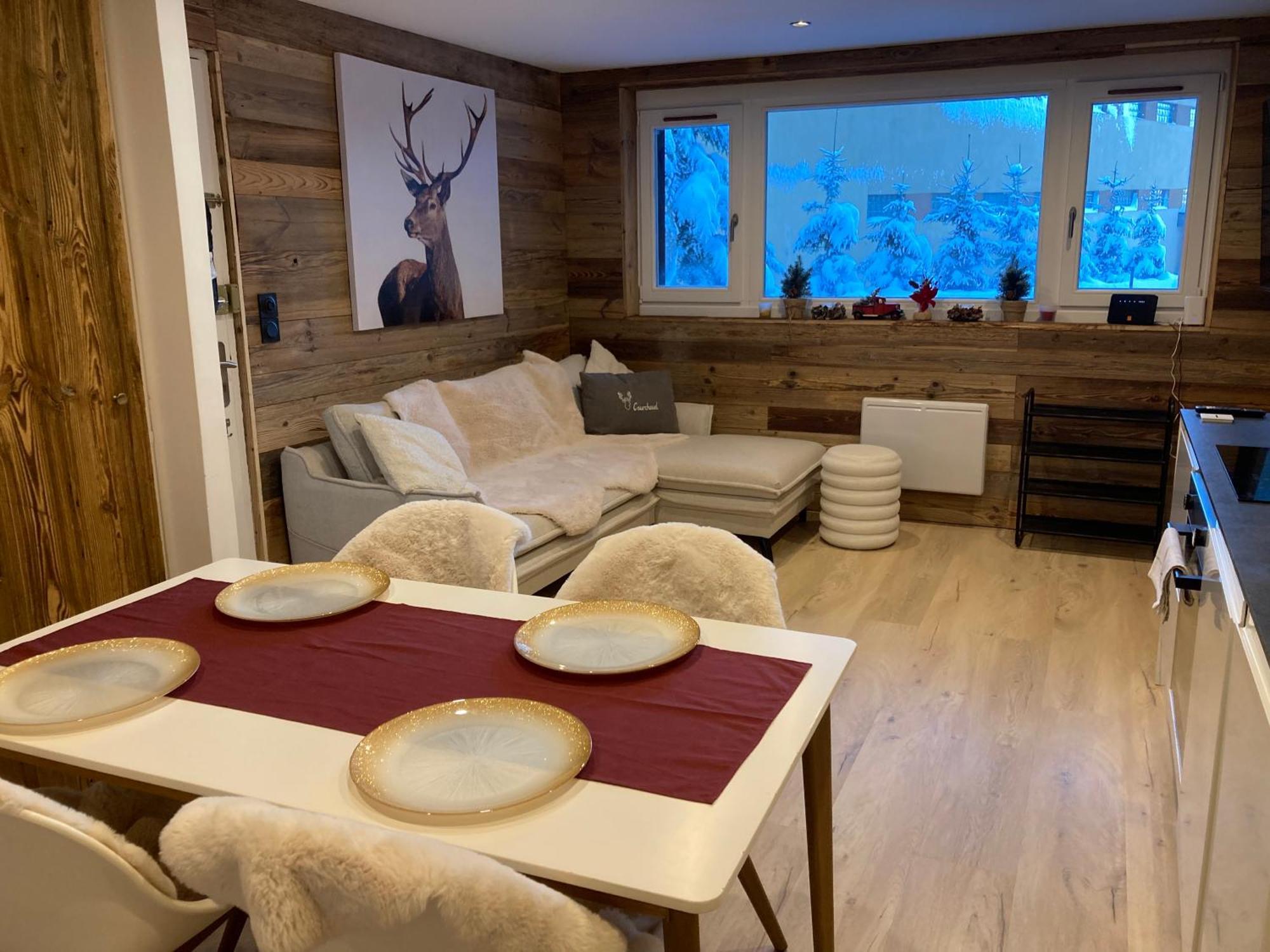 1650 Moriond - 2 Double Bedroom Near Snow Front Courchevel Esterno foto