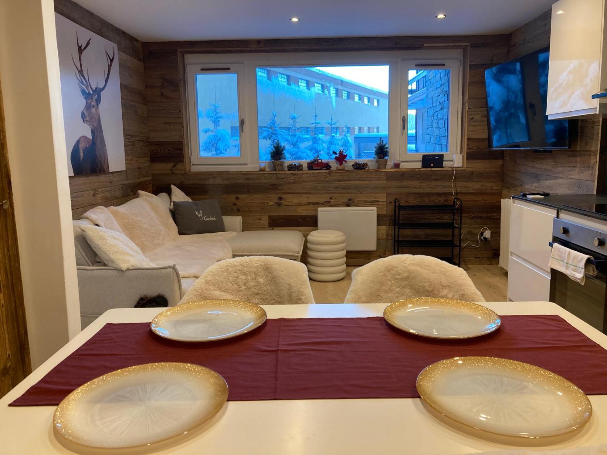 1650 Moriond - 2 Double Bedroom Near Snow Front Courchevel Esterno foto